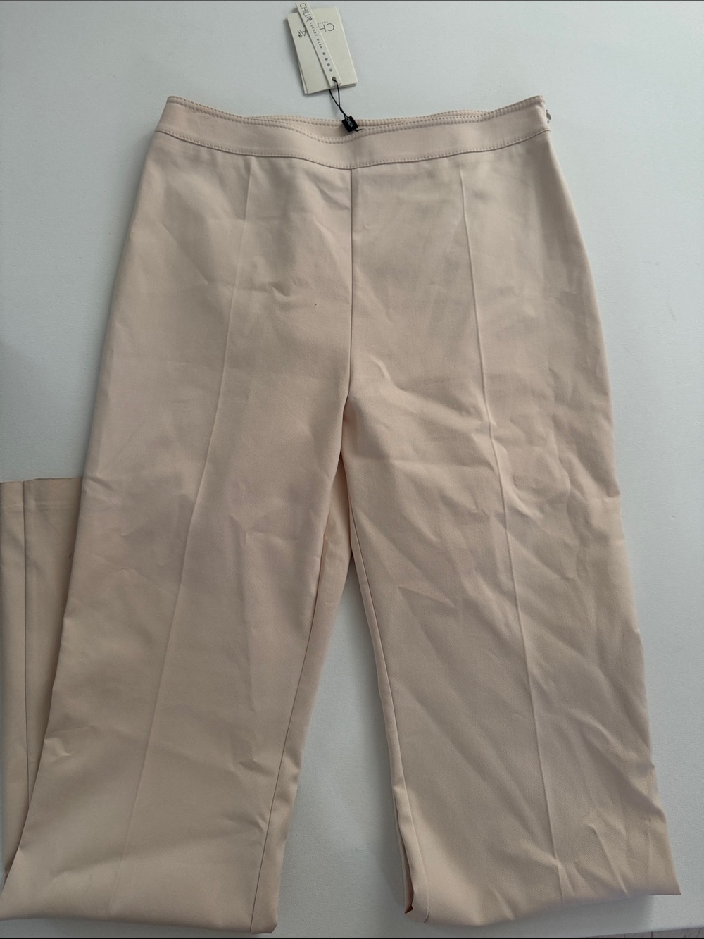 Women’s High-Rise Straight Leg Pants in Blush